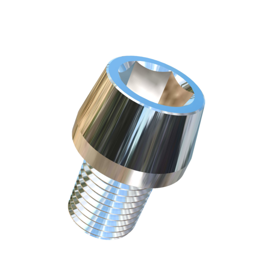 Titanium 3/8-24 X 1/2 UNF Allied Titanium Taper Head Socket Drive Machine Screw